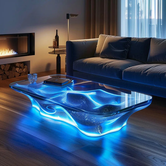 Available Colors for Resin Night Glow Tables - resinhomefurniture