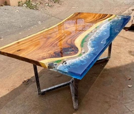 Custom Epoxy Resin Tables - resinhomefurniture