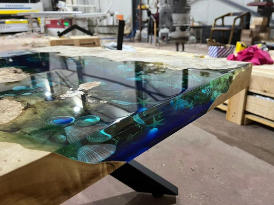 Starfish Stone Resin Tables: A Deep Dive into Their Unique Charm - resinhomefurniture