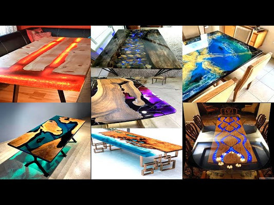 The Art of Resin: Discovering the Diverse Shapes of Resin Tables - resinhomefurniture