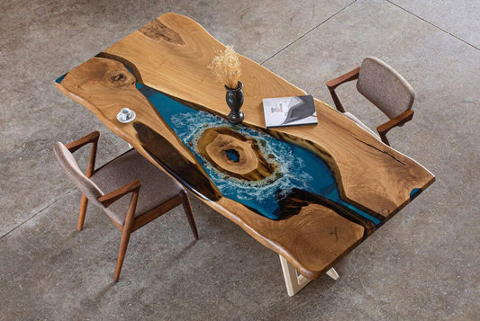 The Mesmerizing World of Resin Art on Wood - resinhomefurniture