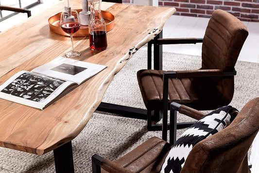 The Natural Edge: Uncovering the Unique Benefits of Live Edge Tables - resinhomefurniture