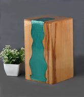 Customizable Resin Urns Adult/Pet Cremation Urns Human Ashes Decorative Wooden Urns for Ashe Burial Urns, Name Can Be Customized - resinhomefurniture