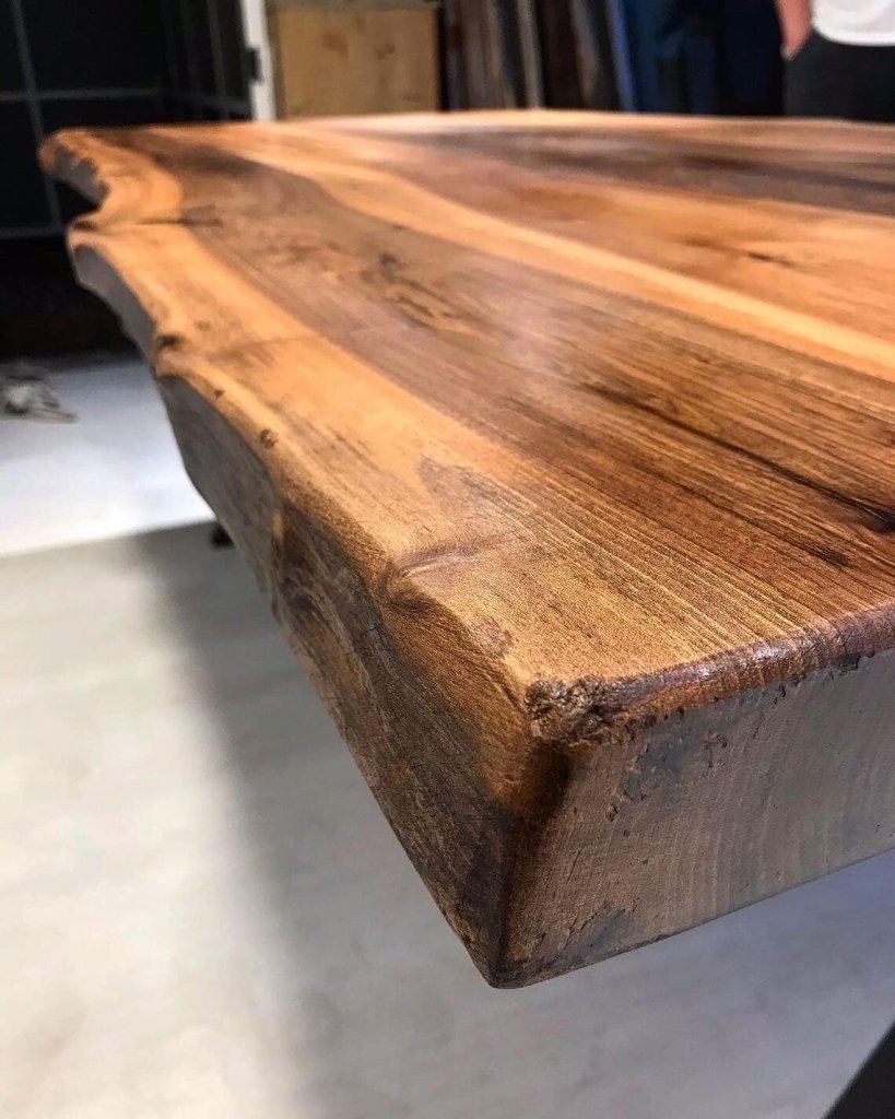 Customized Large Epoxy Table, Blue Resin Dining Table for 2, 4, 6, 8 River with wodden Table, Epoxy Coffee Table, Living Room Table, Home décor - resinhomefurniture