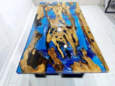 Customized Large Epoxy Table, Classic Multi Resin Desert Look, Resin Dining Table for 2, 4, 6, 8, Epoxy Coffee Table, Living Room Table, Home décor - resinhomefurniture