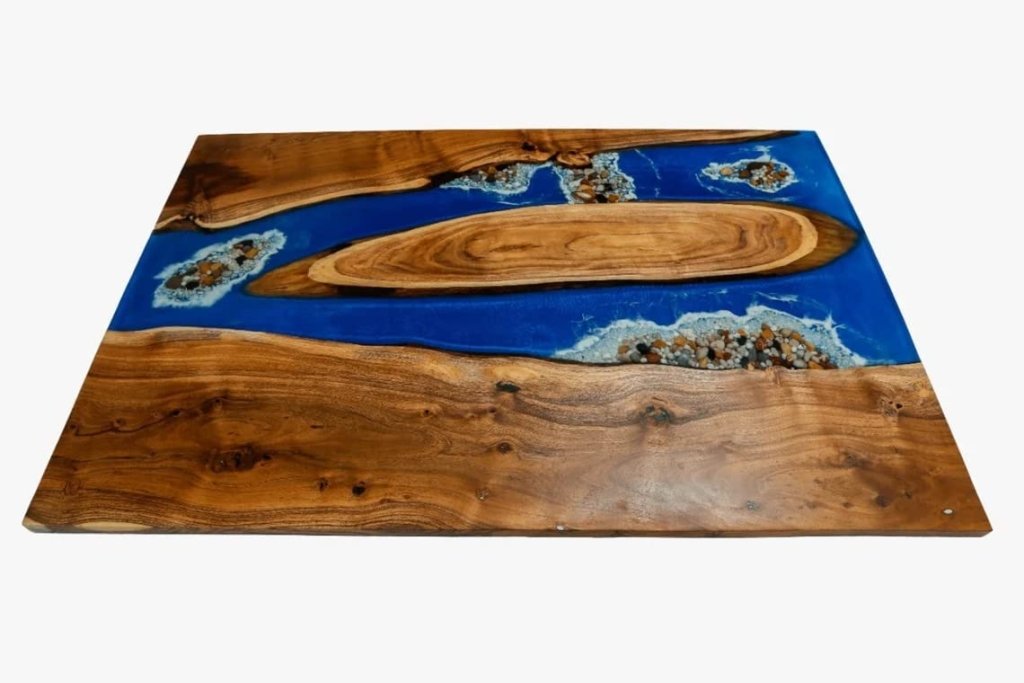 Customized Large Epoxy Table, Resin Dining Table for 2, 4, 6, 8 River epoxy Dining Table Living Room Table,Epoxy Coffee - resinhomefurniture