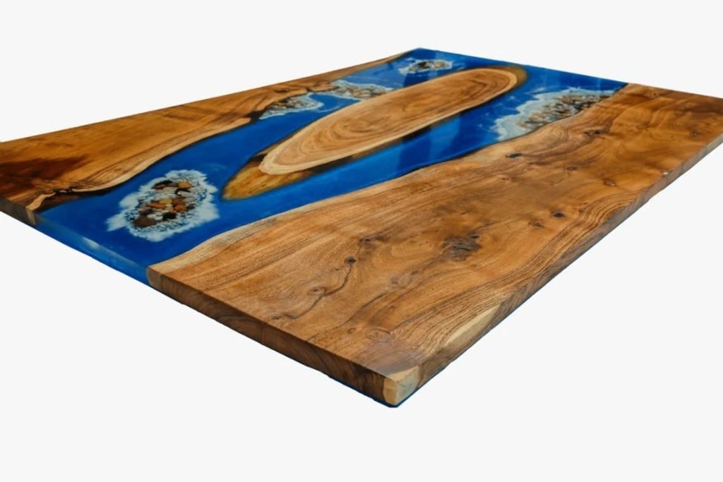 Customized Large Epoxy Table, Resin Dining Table for 2, 4, 6, 8 River epoxy Dining Table Living Room Table,Epoxy Coffee - resinhomefurniture