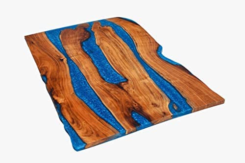 Customized Large Epoxy Table, Resin River Dining Table for 2, 4, 6, 8, Hallway Table Living Room Table Epoxy Coffee Table Top, Bar Counter - resinhomefurniture