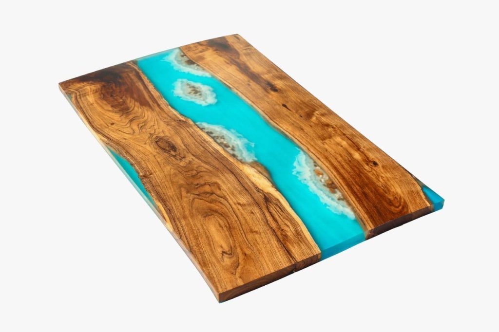 Customized Large Epoxy Table, Resin River Dining Table for 2, 4, 6, 8, Resin Living Room Table Epoxy Coffee Table Top, Bar Counter - resinhomefurniture