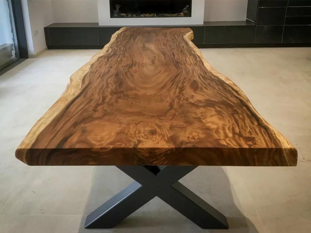 Customized Large Epoxy Table, Wooden Live Edge, Resin Dining Table for 2, 4, 6, 8, Epoxy Coffee Table, Living Room Table, Home décor - resinhomefurniture