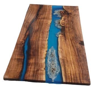 Customized Unique Large Epoxy Table, Resin Epoxy River Dining Table for 2, 4, 6, 8 Flexible and Customized, Living Room Table, Home décor - resinhomefurniture