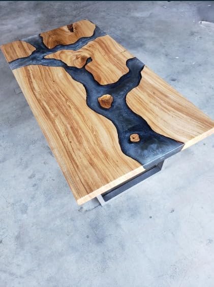 large - indoor - grey - epoxy - dining - table - resin - coffee - table - living - room - table - river - flow - for - 2 - 4 - 6 - 8 - table - top - resin - epoxy - table - wooden - table - patio - table - resinhomefurniture