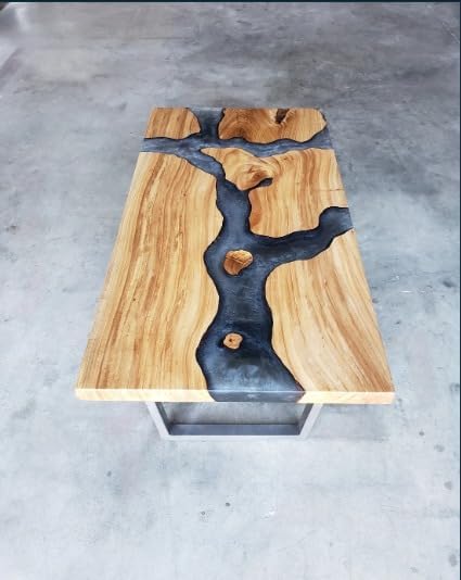 large - indoor - grey - epoxy - dining - table - resin - coffee - table - living - room - table - river - flow - for - 2 - 4 - 6 - 8 - table - top - resin - epoxy - table - wooden - table - patio - table - resinhomefurniture
