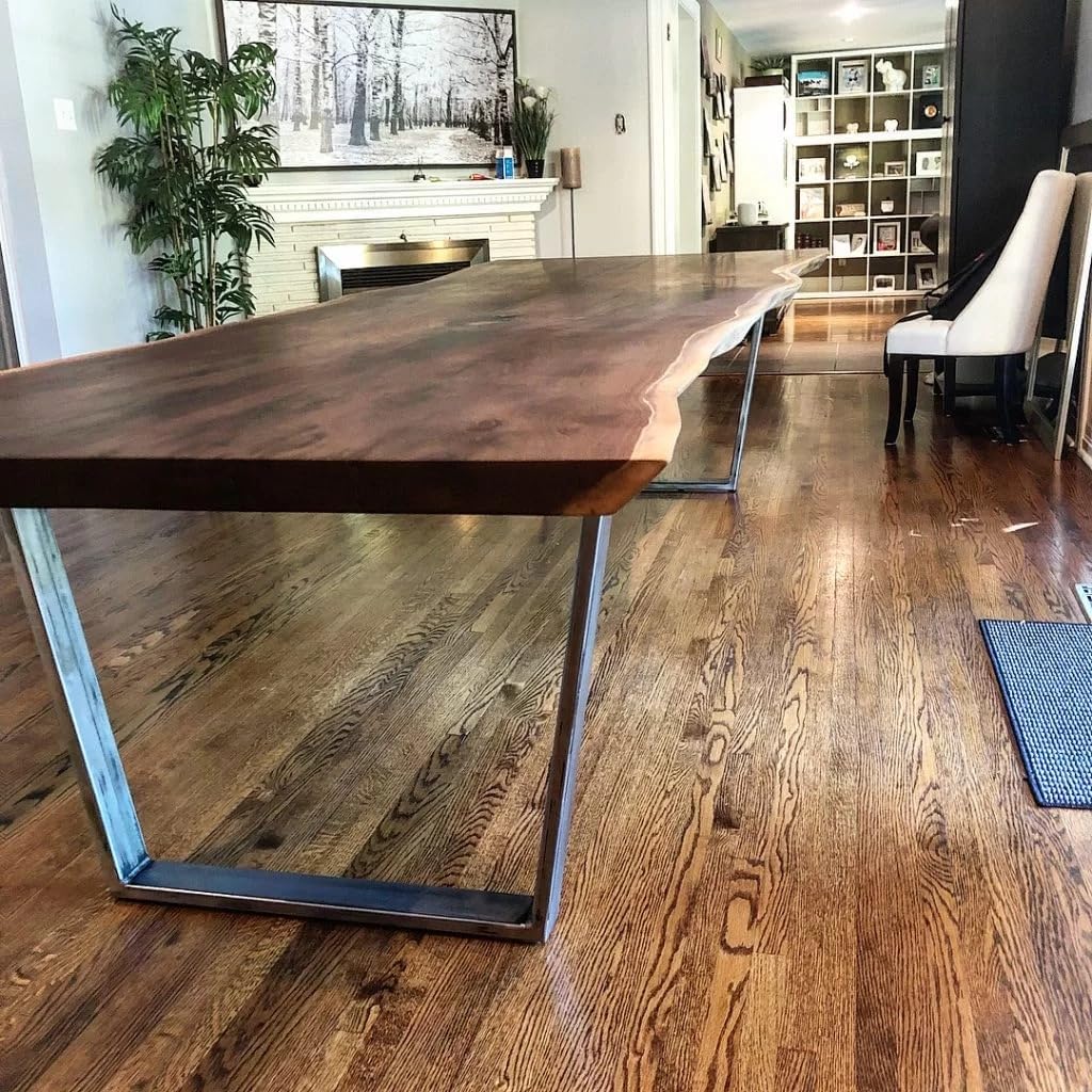 Large Massive Live Edge Wooden Dining Table Coffee Table Console Table Living Room Table Kitchen Table Patio Table Bar Table End/Side Table Centre Table Home Décor - resinhomefurniture