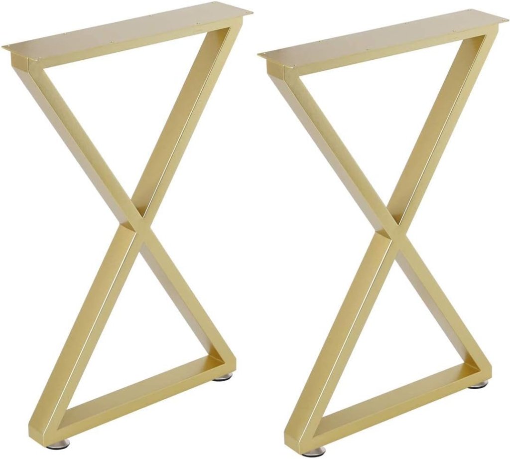 Metal Coffee Table Leg Desk Legs Set of 2 Industrial Table Legs,Metal Table Legs,Metal Bench Legs,Console Table Legs - resinhomefurniture