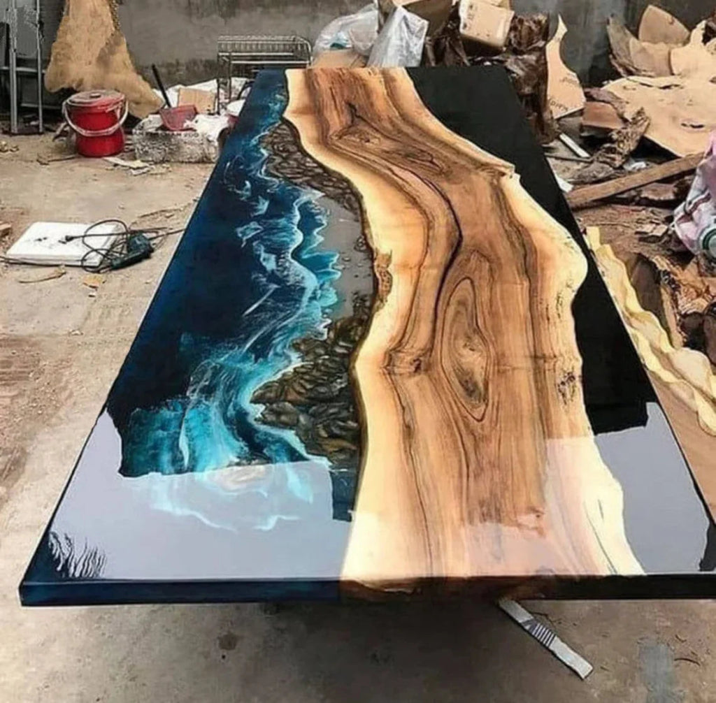 ocean - table - epoxy - dining - table - resin - coffee - table - river - table - living - room - table - for - 2 - 4 - 6 - 8 - epoxy - table - top - patio - table - home - decor - end - table - resinhomefurniture