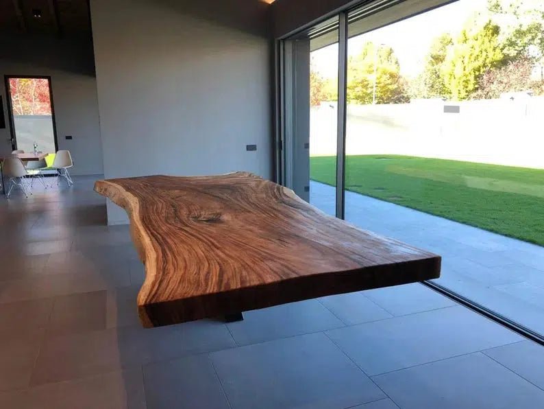 Personalized LARGE EPOXY TABLE, Resin Dining Table For 2 , 4 , 6, 8 River Dining Table Top, Wood Epoxy Coffee Table Top, Living Room Table - resinhomefurniture
