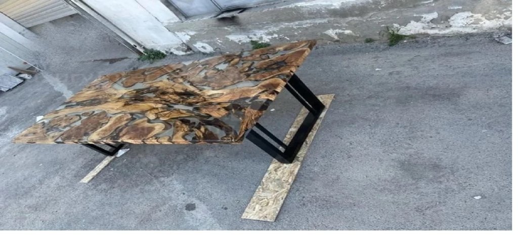Personalized Large EPOXY Table, Resin Dining Table for 2, 4, 6, 8 River Dining Table Top, Wood Epoxy Coffee Table Top, Living Room Table - resinhomefurniture