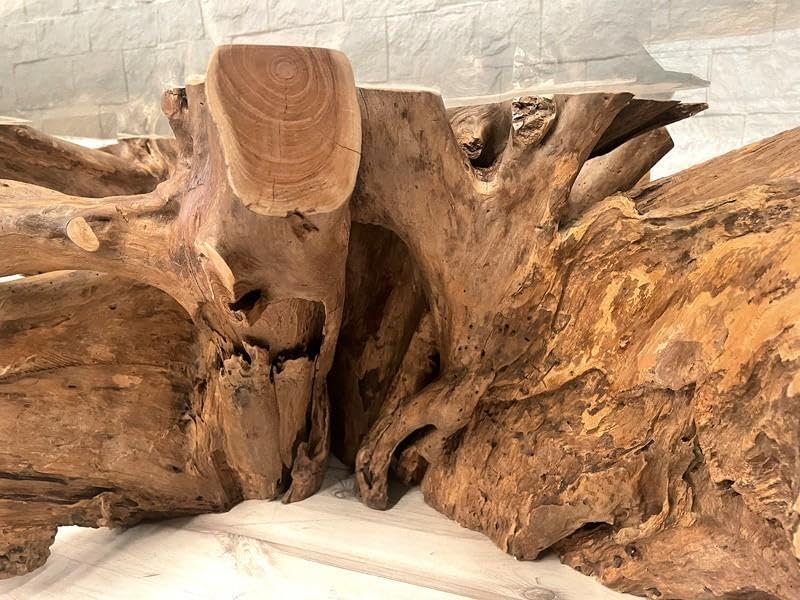 Personalized Premium Live Edge Wooden Log Special Design for Round Coffee Table Living Room Table Epoxy Table Resin Table Home Decor Side/End Table Patio Table (Without Glass) - resinhomefurniture