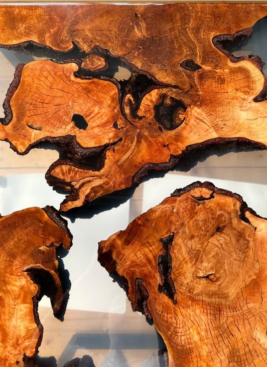 subtle - look - transparent - epoxy - resin - dining - table - acacia - wood - coffee - table - live - edge - table - living - room - table - console - table - patio - table - kitchen - table - side - table - resinhomefurniture