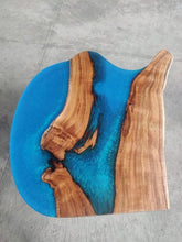 TUZECH Beautiful Indoor Round Wooden Mount Coffee Table Epoxy Dining Table Living Room Table Walnut Table Top Wooden Table Bar Counter Top Wall Art Side/End Table Home Art - resinhomefurniture