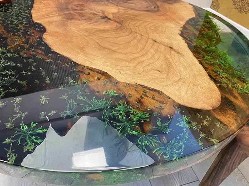 unique - large - indoor - epoxy - resin - coffee - table - living - room - table - wooden - plant - floral - look - table - for - 2 - 4 - 6 - 8 - epoxy - table - conference - table - side - end - table - patio - table - resinhomefurniture