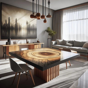 How to Pick the Perfect Resin or Epoxy Dining Table for Your Space