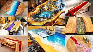 Matte Resin vs. Glossy Resin Tables: What's the Difference?