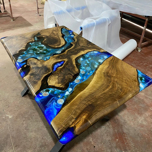 The Art and Craft of Epoxy Large Tables: A Timeless Addition to Your Home - resinhomefurniture