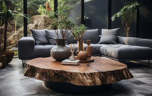 The Art and Elegance of Handcrafted Wooden Live Edge Tables: A Timeless Piece for Your Home