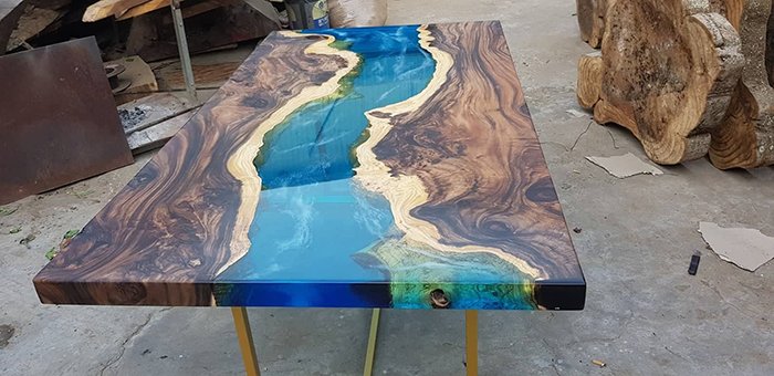 Top Resin Dining Tables and Epoxy Side Tables for a Stylish Home