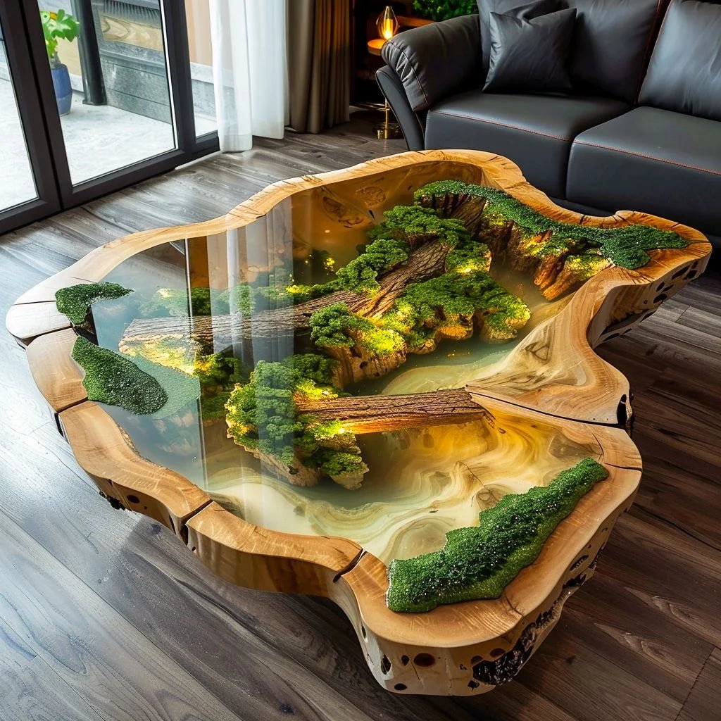 Upgrade Your Dining Room with a Stunning Resin or Epoxy Dining Table ...