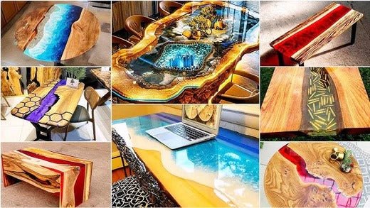 Why Resin and Epoxy Dining Tables Are Trending in American Homes