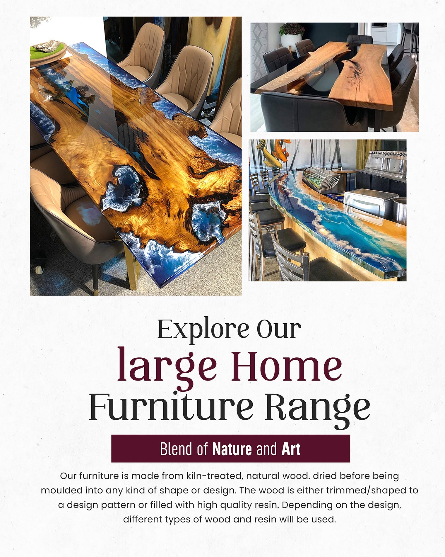 Shop the Best Resin Dining Table Collections at ResinHomeFurniture