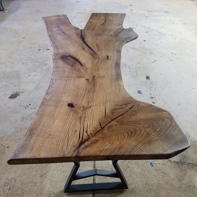 TUZECH Live Edge Unique Table Top Large Indoor Dining Table Resin Coffee Table Living Room Table Epoxy Table Top Resin Epoxy Table River Home Décor Bar Counter