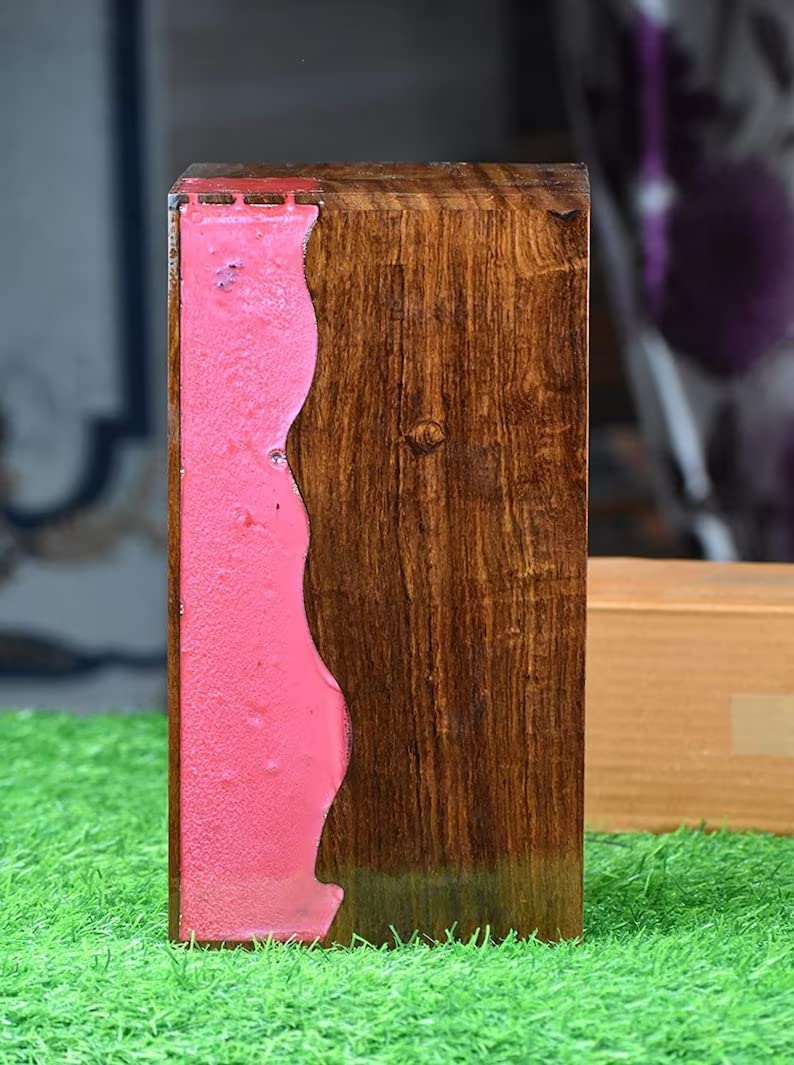 Customizable Resin Urns Adult/Pet Cremation Urns Human Ashes Decorative Wooden Urns for Ashe Burial Funeral Urns, Name Can Be Customized on Urns-Tuzech store