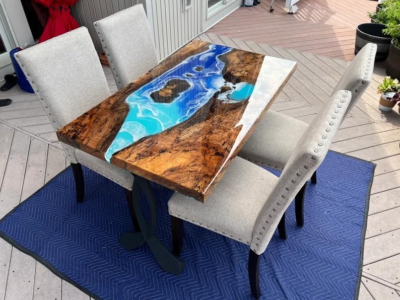 unique-deep-ocean-blue-epoxy-resin-dining-table-coffee-table-patio-table-conference-table-kitchen-table-living-room-table-console-table-central-table-end-side-table