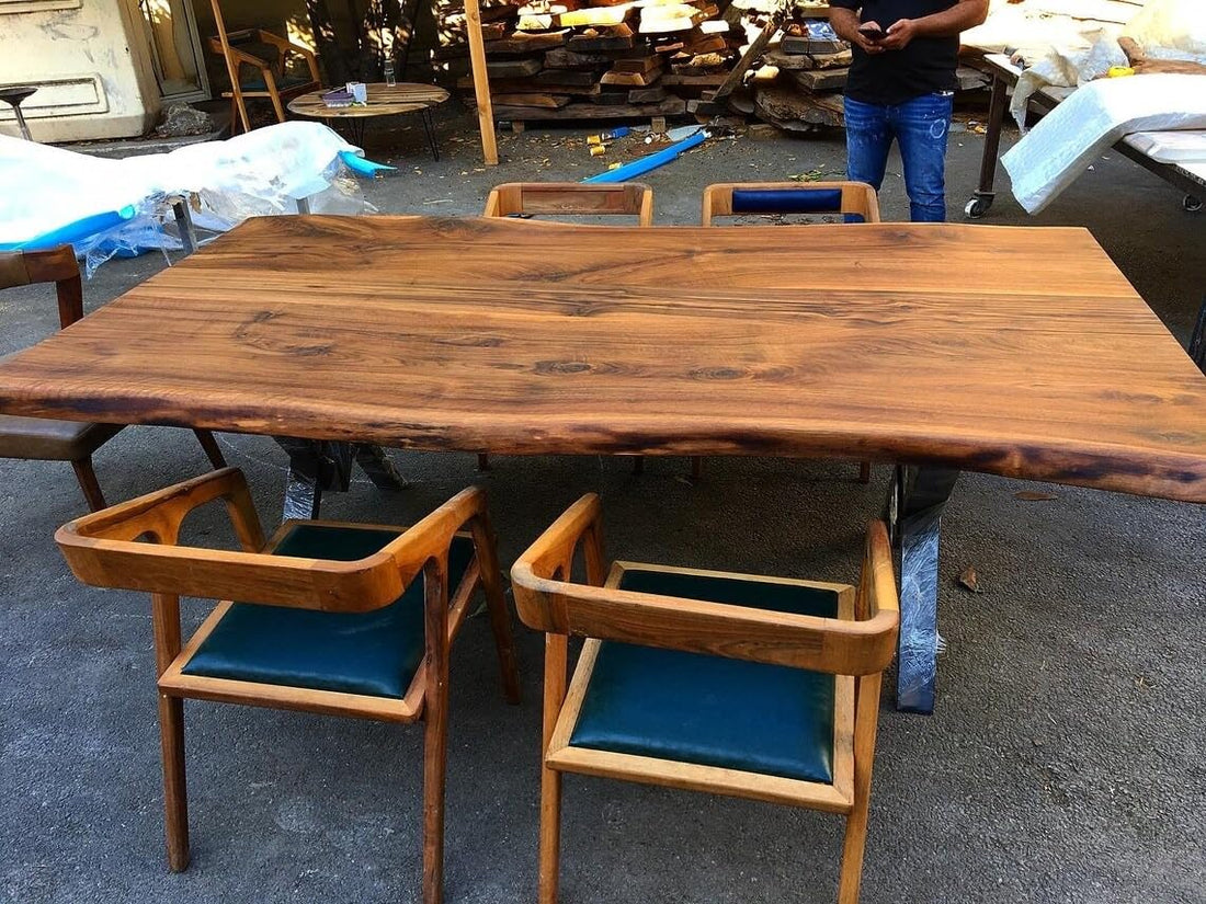 Exotic Live Edge Solid Wood Coffee Table Living Room Table Dining Table Console Table Patio Table Kitchen Table Centre Table Bar Counter Table Side Table
