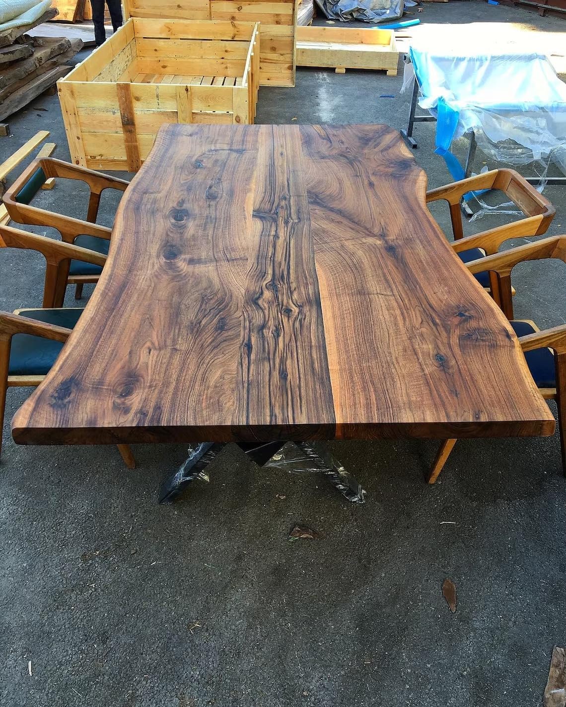 Exotic Live Edge Solid Wood Coffee Table Living Room Table Dining Table Console Table Patio Table Kitchen Table Centre Table Bar Counter Table Side Table