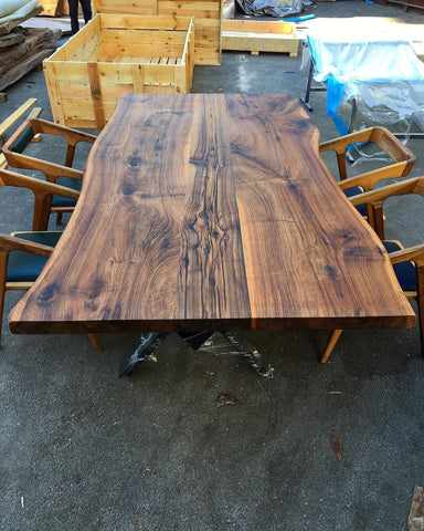 Exotic Live Edge Solid Wood Coffee Table Living Room Table Dining Table Console Table Patio Table Kitchen Table Centre Table Bar Counter Table Side Table