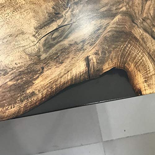 TUZECH Dining and End Tables Black epoxy Resin River Table Home & Living Furniture Living Room Furniture Walnut Dining Custom Table-Tuzech store