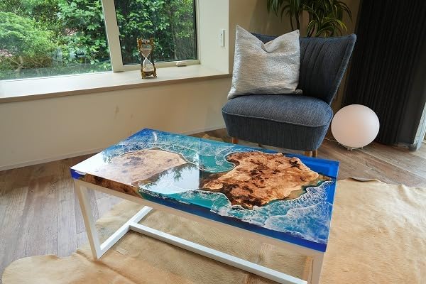 blue - ocean - feel - table - epoxy - dining - table - resin - coffee - table - ocean - table - living - room - table - epoxy - table - top - bar - counter - home - decor - side - table - top - resinhomefurniture