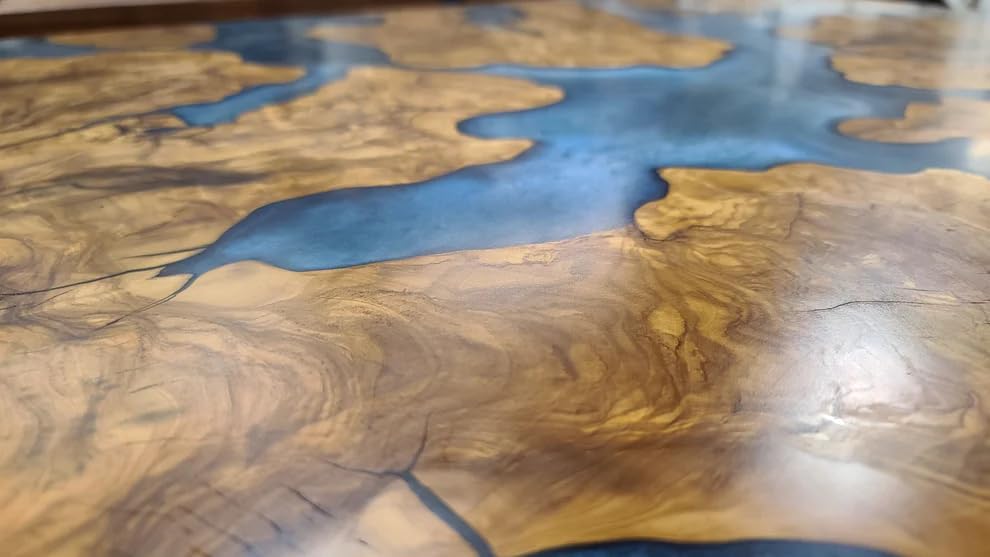 classic - blue - river - flow - epoxy - resin - dining - table - coffee - table - end - table - wooden - table - living - room - table - home - decor - confrence - table - table - top - end - table - resinhomefurniture