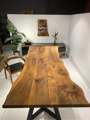 Classic Unique Live Edge Table Top Dining Table Bar Counter Home Décor End Table Patio Table Confrence Table Coastal Table Wooden Table Side Table - resinhomefurniture