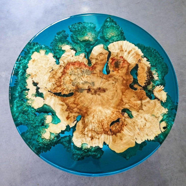 Custom Large Indoor Epoxy Coffee Table Resin Coffee Table Living Room Table for 2, 4, 6, 8 End Table Side Table Home Décor Conference Table Epoxy Table Top - resinhomefurniture