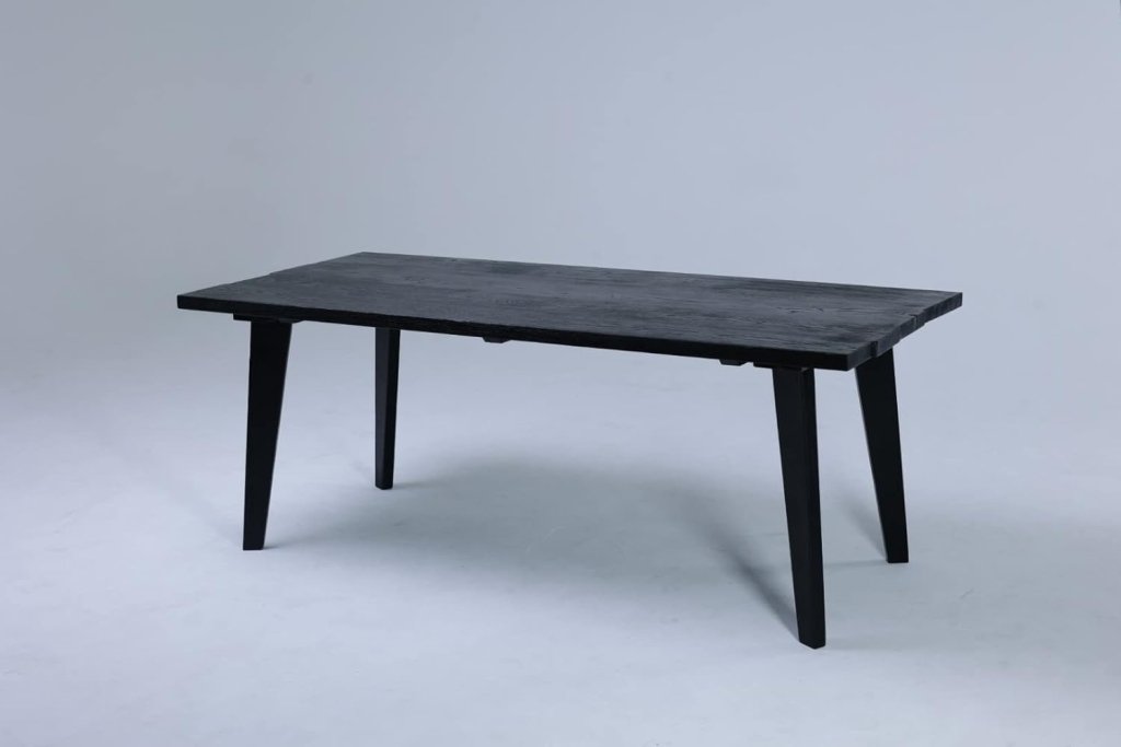 Custom Made Burn Wood Look Resin Black Epoxy Table Dining Table Coffee Table End Table Bar Counter Top Living Room Table Wall Art Wooden Table Home Decor - resinhomefurniture