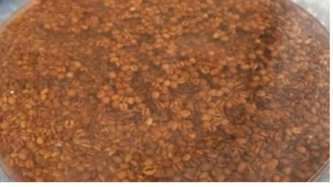 Customizable Epoxy Clear Resin Coffee Bean Dining Table for 2, 4 Epoxy Coffee Table Top, Living Room Table, Home Office Table, Bar Counter - resinhomefurniture