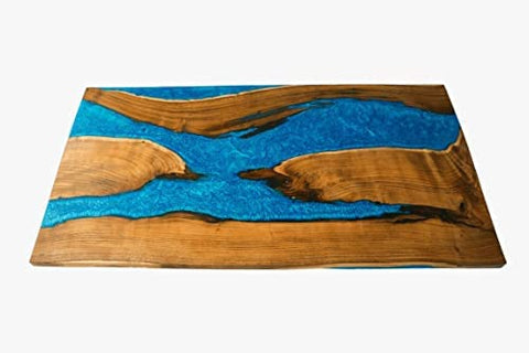 Customized Large Epoxy Table, Resin Dining Table for 2, 4, 6, 8 River epoxy Dining Table Living Room Table, Home décor - resinhomefurniture