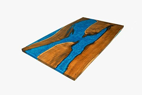 Customized Large Epoxy Table, Resin Dining Table for 2, 4, 6, 8 River epoxy Dining Table Living Room Table, Home décor - resinhomefurniture