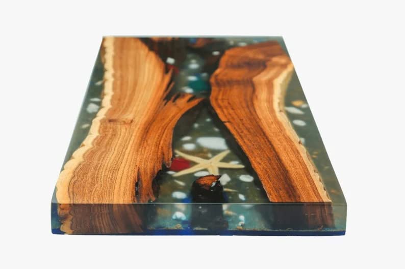 Customized Large Epoxy Table, Resin River Dining Table for 2, 4, 6, 8, Living Room Table Epoxy Coffee Table Top, Bar Counter - resinhomefurniture